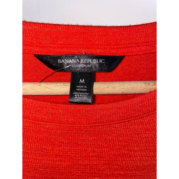 Banana Republic Coral long sleeve lightweight sweater Medium - Picture 4 of 4